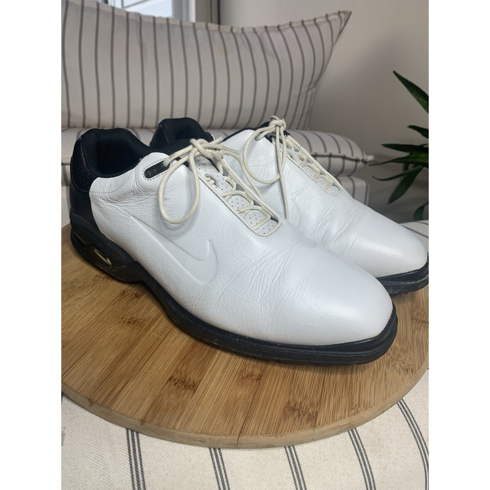 Vintage 2006 Nike X Tiger Woods Sp 7.5 TW Tour Golf Shoes Size 11.5 Black White